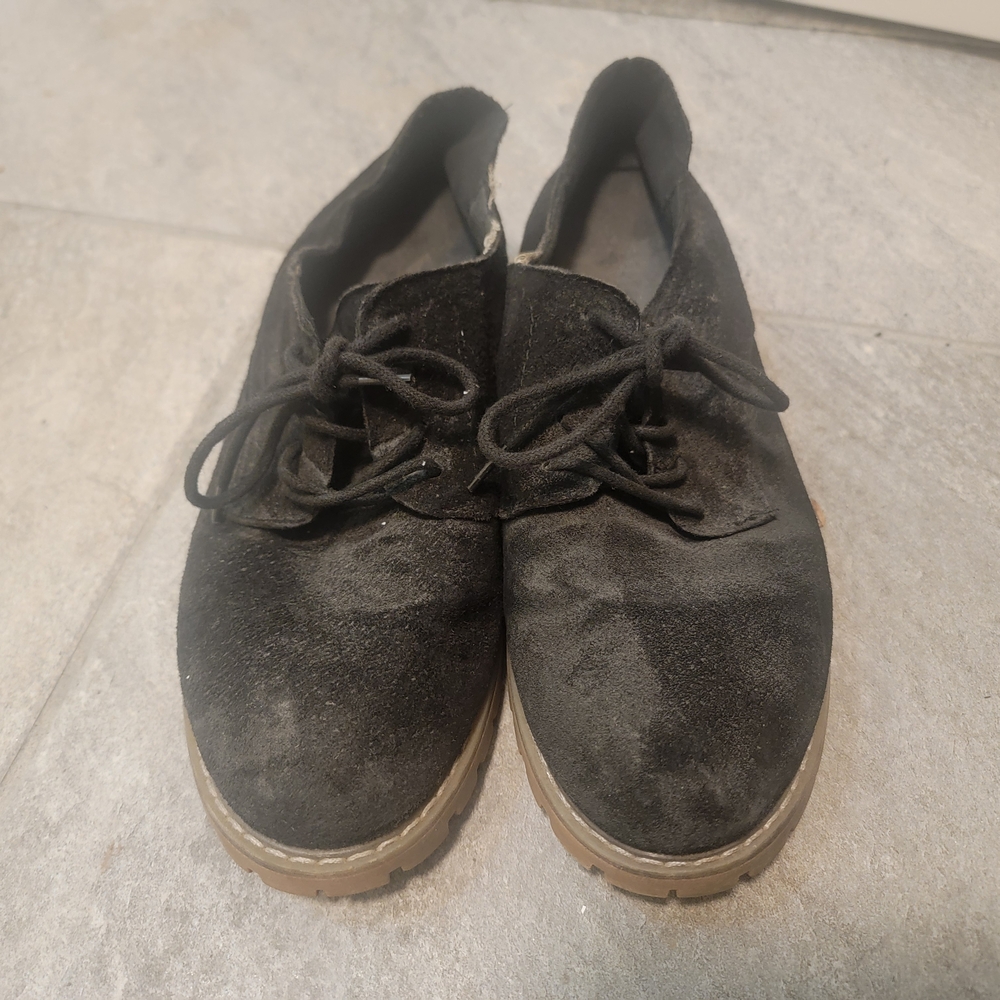 Black Suede Women's Shoes